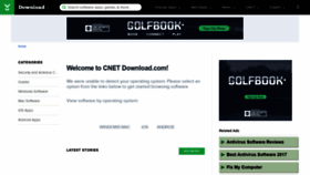 What Cnetdownload.com website looked like in 2019 (5 years ago)