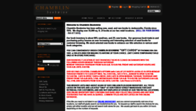 What Chamblinbookmine.com website looked like in 2019 (6 years ago)
