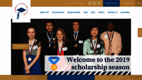 What Carsonscholars.org website looked like in 2019 (5 years ago)