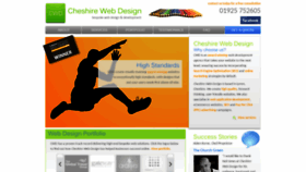 What Cheshire-webdesign.co.uk website looked like in 2019 (5 years ago)
