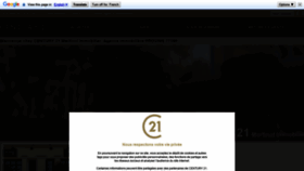 What Century21-martinot-immobilier-provins.com website looked like in 2019 (5 years ago)