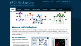 What Citnetexplorer.nl website looked like in 2019 (5 years ago)