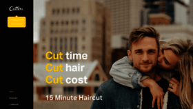 What Cutters.no website looked like in 2019 (6 years ago)