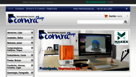 What Comrashop.es website looked like in 2019 (5 years ago)
