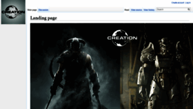 What Creationkit.com website looked like in 2019 (5 years ago)