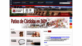 What Cordoba.es website looked like in 2019 (5 years ago)