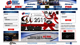 What Cdoautopartes.com.mx website looked like in 2019 (5 years ago)