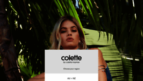 What Colettehayman.com website looked like in 2019 (5 years ago)
