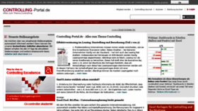 What Controllingportal.de website looked like in 2019 (6 years ago)