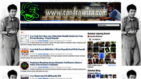 What Candrawira.com website looked like in 2019 (5 years ago)