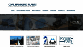 What Coalhandlingplants.com website looked like in 2019 (6 years ago)