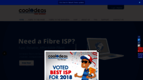 What Coolideas.co.za website looked like in 2019 (7 years ago)