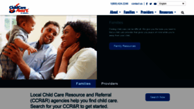 What Childcareaware.org website looked like in 2019 (5 years ago)