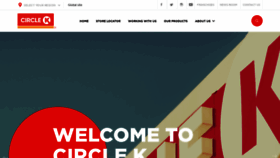 What Circlek.com website looked like in 2019 (5 years ago)