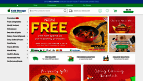 What Coldstorage.com.sg website looked like in 2019 (6 years ago)