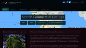 What Commercialmls.com website looked like in 2019 (5 years ago)
