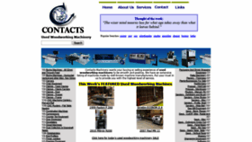 What Contactswwmachinery.com website looked like in 2019 (5 years ago)