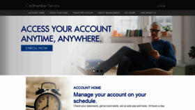What Card.myaccountaccess.com website looked like in 2019 (5 years ago)