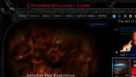 What Chromeallusion.com website looked like in 2019 (5 years ago)