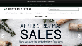 What Christmascentral.com website looked like in 2019 (5 years ago)