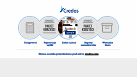 What Credos.pl website looked like in 2019 (5 years ago)