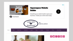 What Cedarhillfarmhouse.com website looked like in 2019 (5 years ago)