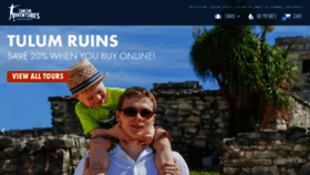 What Cancun-adventure.com website looked like in 2019 (5 years ago)