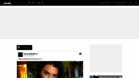 What Candymag.com website looked like in 2019 (6 years ago)