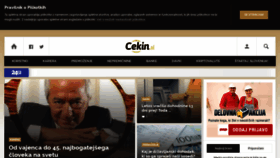What Cekin.si website looked like in 2019 (5 years ago)