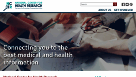 What Center4research.org website looked like in 2019 (5 years ago)