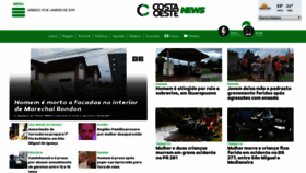 What Costaoestefm.com website looked like in 2019 (5 years ago)