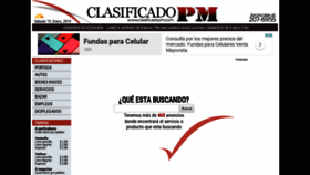 What Clasificadopm.com website looked like in 2019 (5 years ago)