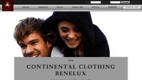 What Continentalclothing.nl website looked like in 2019 (5 years ago)