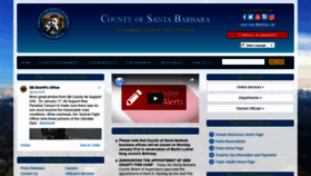 What Countyofsb.org website looked like in 2019 (5 years ago)