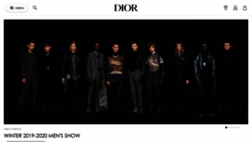 What Christiandior.com website looked like in 2019 (5 years ago)