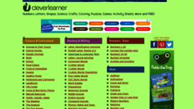 What Cleverlearner.com website looked like in 2019 (5 years ago)