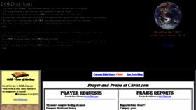 What Christ.com website looked like in 2019 (5 years ago)