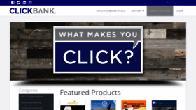 What Clickbankexchange.com website looked like in 2019 (5 years ago)