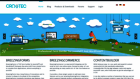 What Crosstec.de website looked like in 2019 (5 years ago)