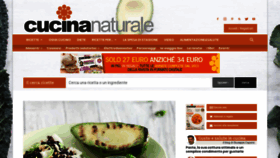 What Cucina-naturale.it website looked like in 2019 (5 years ago)
