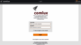 What Comlux.centrik.net website looked like in 2019 (5 years ago)