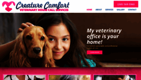 What Creaturecomfortvetser.com website looked like in 2019 (5 years ago)