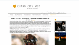 What Charmcitywed.com website looked like in 2019 (5 years ago)