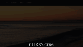 What Clixby.com website looked like in 2019 (5 years ago)