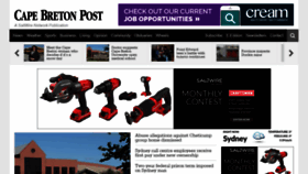 What Capebretonpost.com website looked like in 2019 (5 years ago)