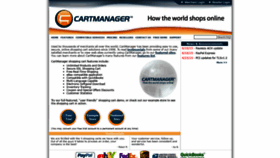 What Cartmanager.net website looked like in 2019 (5 years ago)