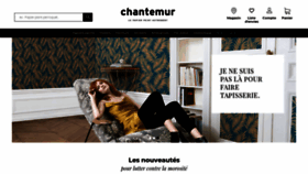 What Chantemur.com website looked like in 2019 (5 years ago)