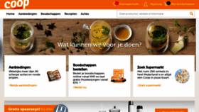 What Coop.nl website looked like in 2019 (5 years ago)