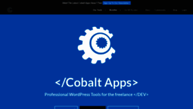 What Cobaltapps.com website looked like in 2019 (5 years ago)