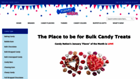 What Candynation.com website looked like in 2019 (5 years ago)
